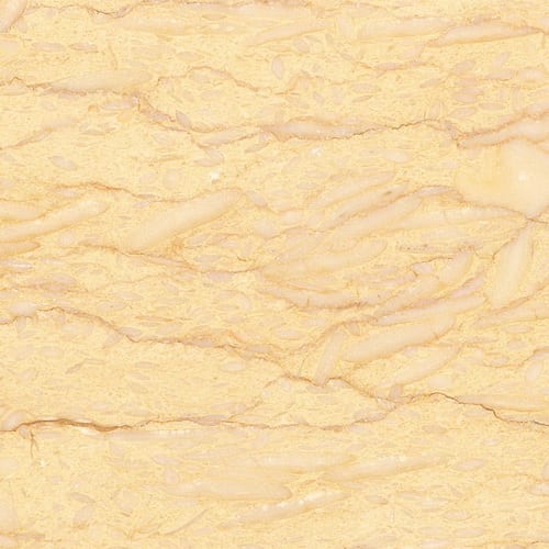 Silvia marble slab face, photographed for the factory catalog — light amber overall.
