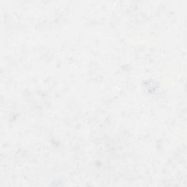 Bianco Turco marble slab face, photographed for the factory catalog — near-white grey overall.