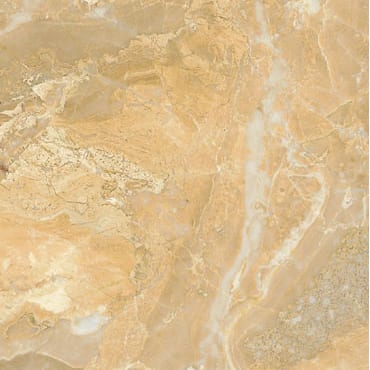 Breccia Oniciata marble slab face, photographed for the factory catalog — light amber overall.