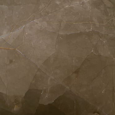 Fantasia Brown marble slab face, photographed for the factory catalog — deep brown overall.