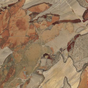 Opera Fantastico marble slab face, photographed for the factory catalog — mid-toned amber overall.